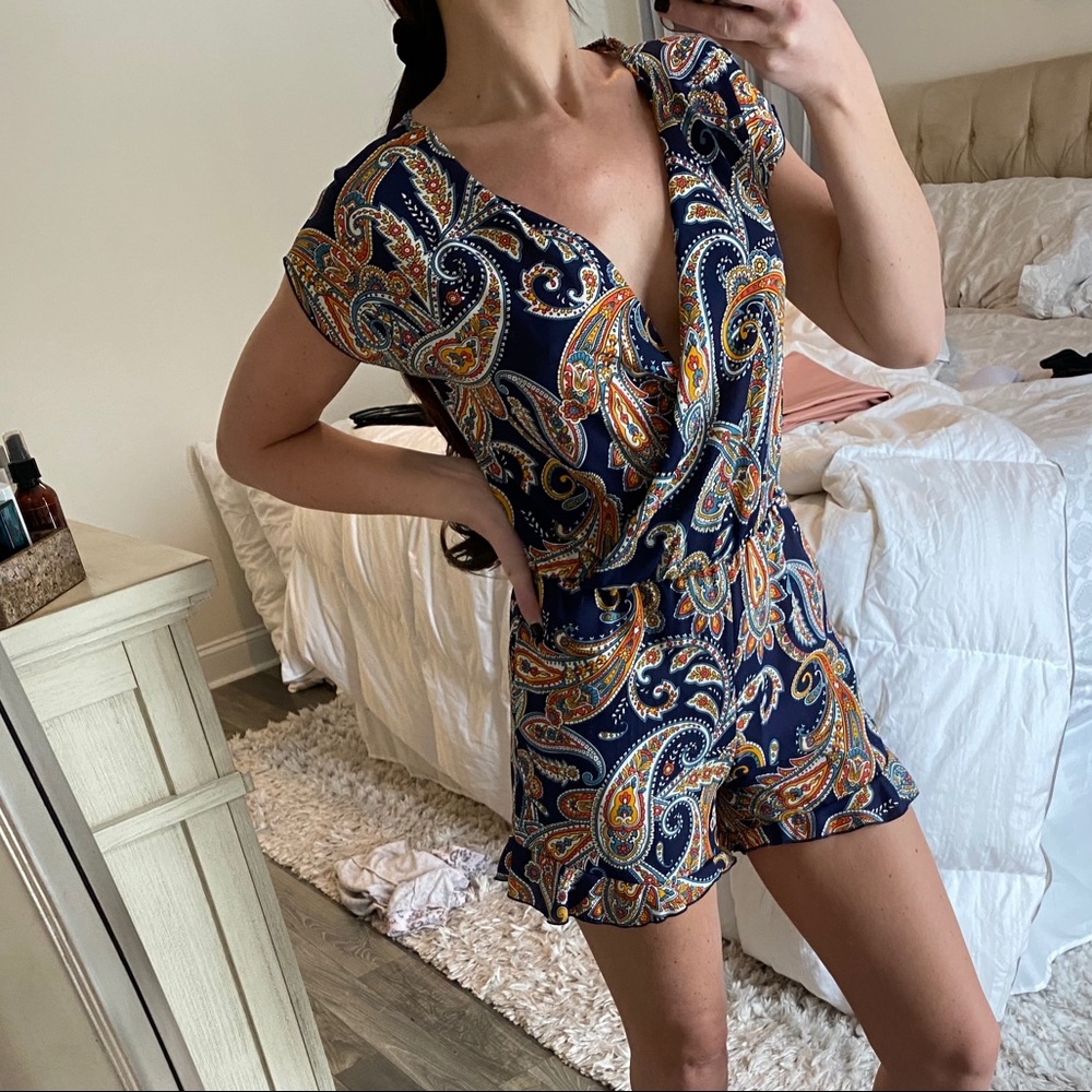 Multi Color Romper